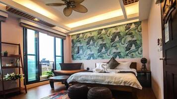 Minibar, desk, blackout drapes, free WiFi