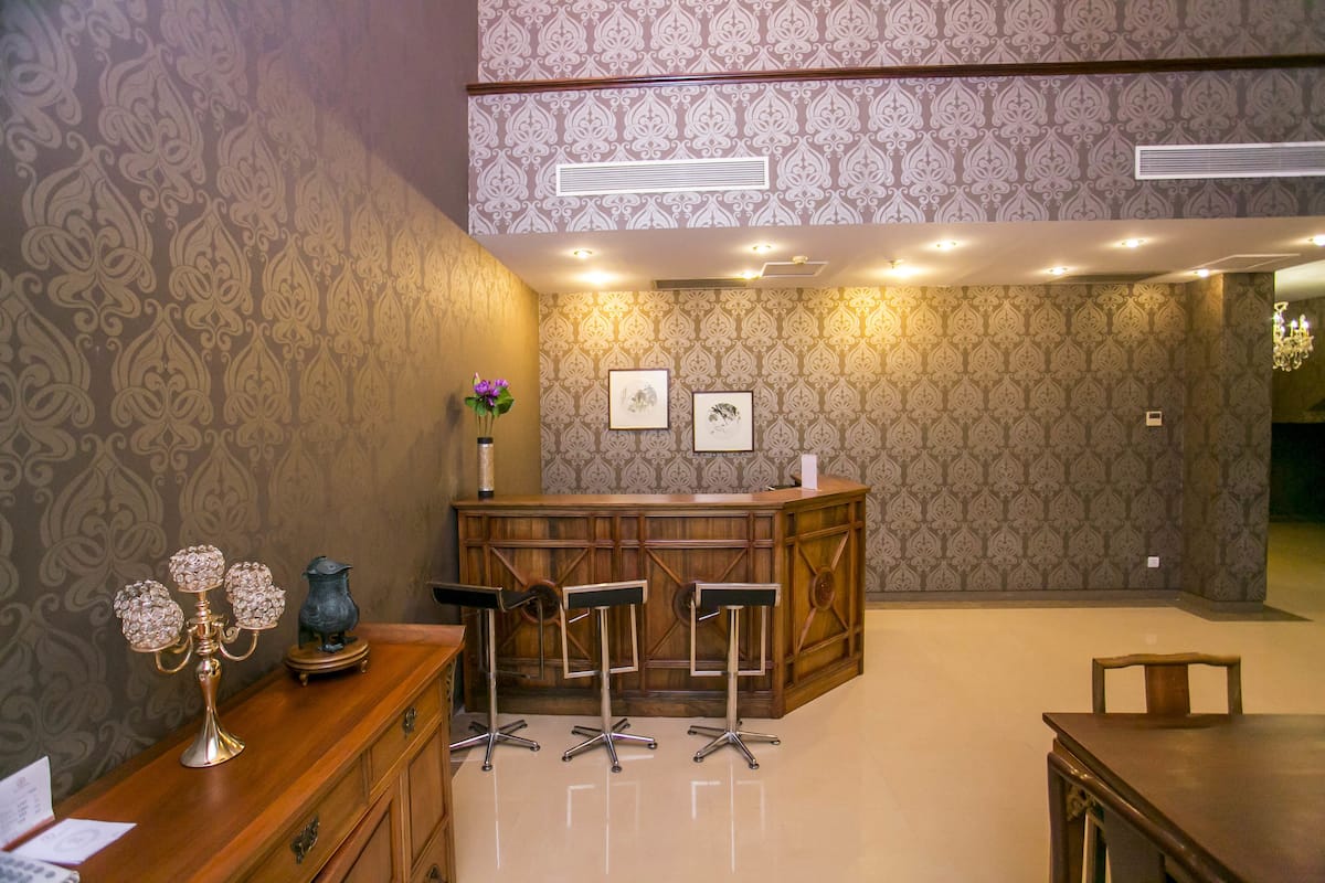 Suite Luxe, plusieurs lits, vue lagon | Réception