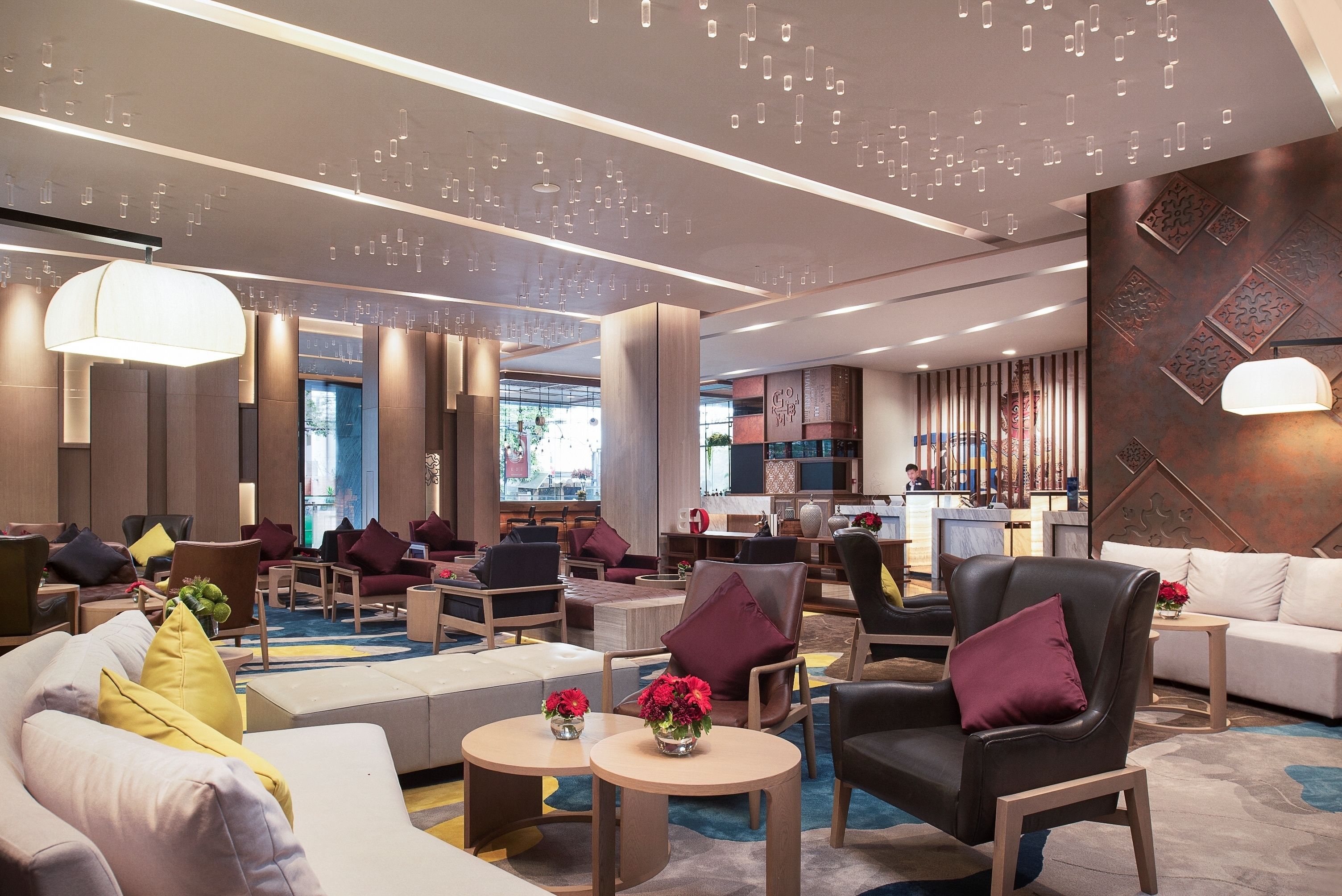 Khu tiếp khách ở sảnh