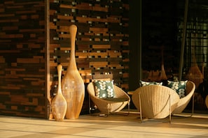 Sala de estar en el lobby