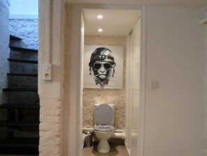 Apartment, Private Bathroom, Garden View | Bathroom - Loft Fraternité (Bagnolet)