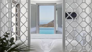 2 soverom, sengetøy i egyptisk bomull og sengetøy av topp kvalitet