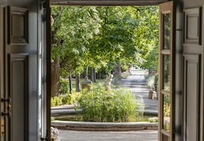 Entrada de la propiedad