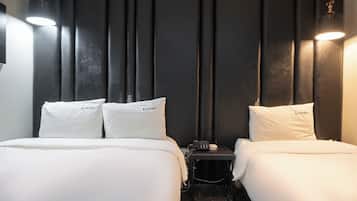 Business Twin Room | Premium bedding, desk, laptop workspace, soundproofing