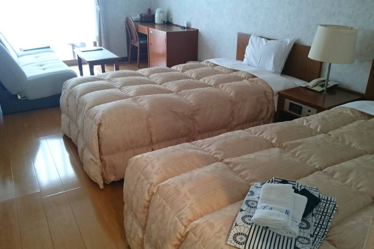 twin room, ocean view | free wifi