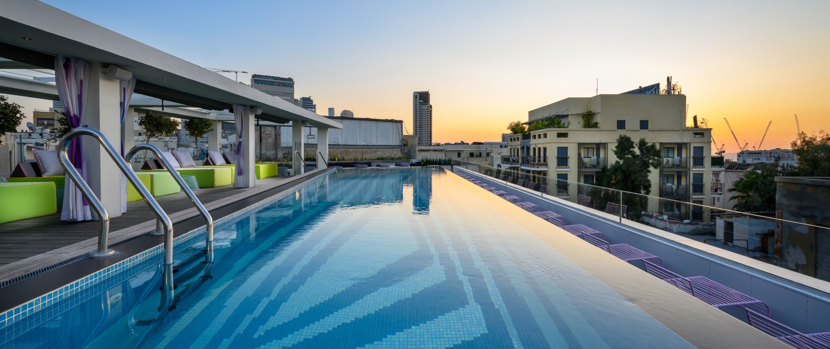 seasonal outdoor pool, free pool cabanas, pool umbrellas