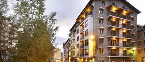 Fassade der Unterkunft