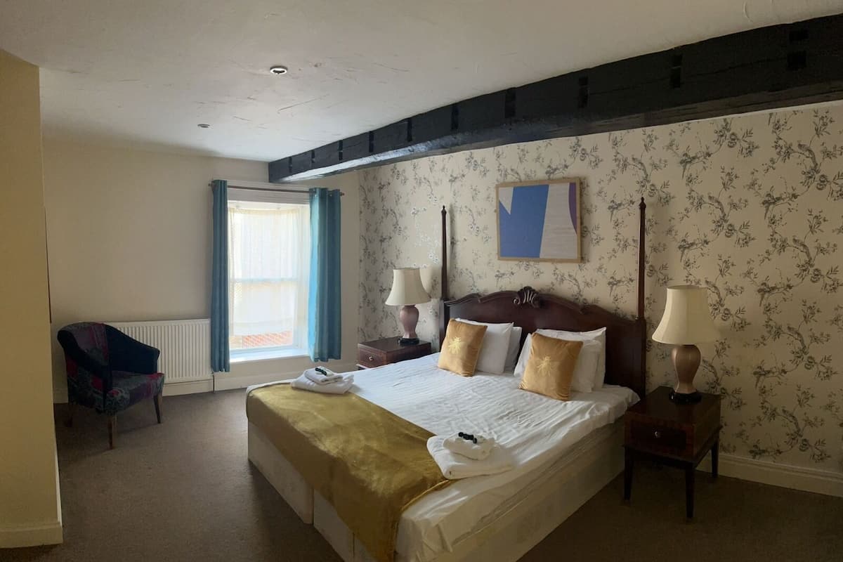 Deluxe-Doppelzimmer, mit Bad | 1 Schlafzimmer