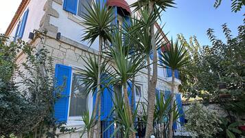 Fassade der Unterkunft