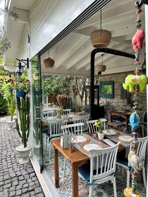 Breakfast area - Kayezta Hotel Alacati (Cesme)