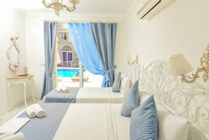 Comfort Triple Room, Pool View - Rüzgar Gülü Otel (Cesme)