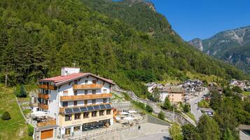 Overnatningsstedets facade