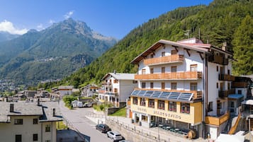Facciata della struttura
