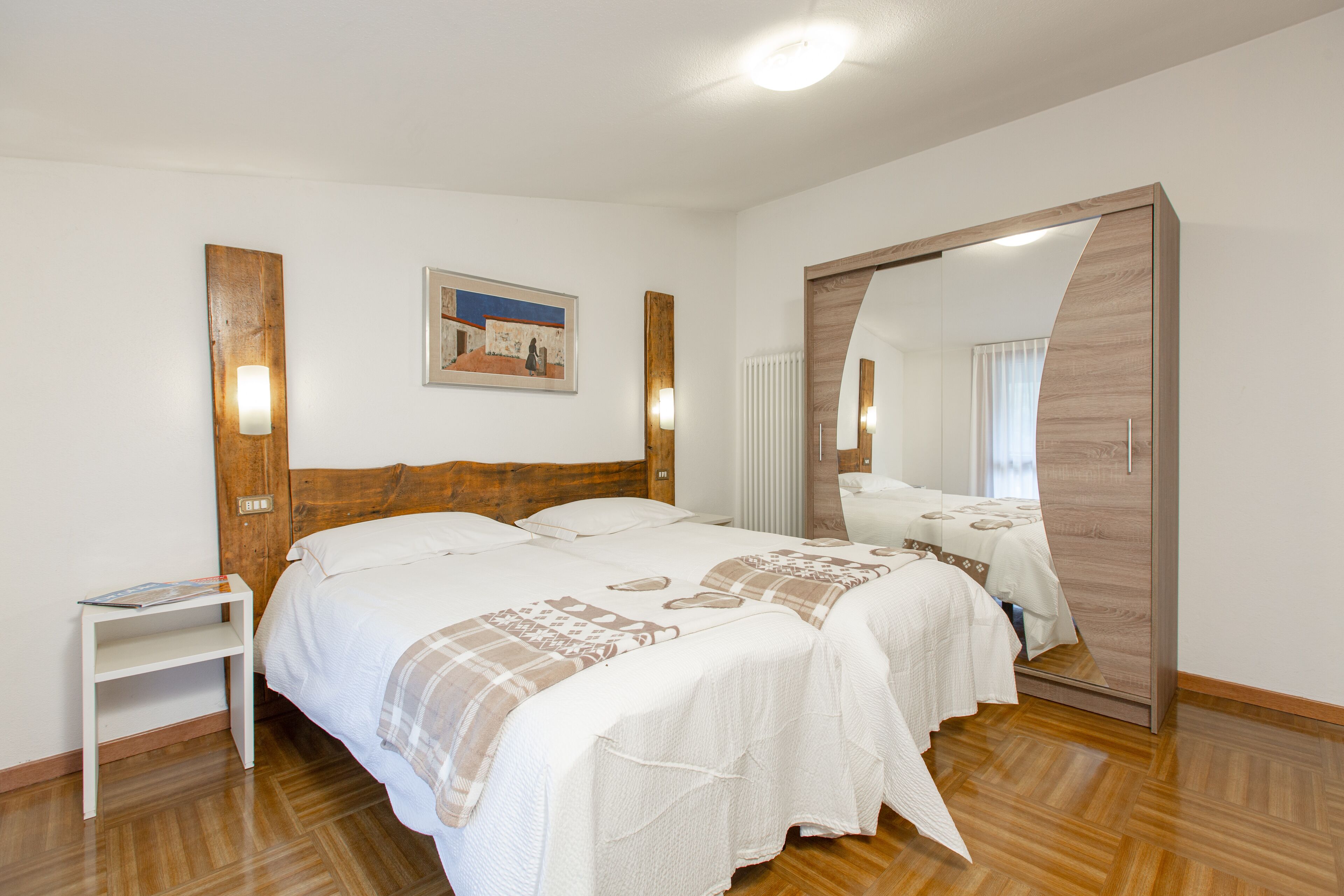 Chambre Standard Double ou avec lits jumeaux, vue montagne