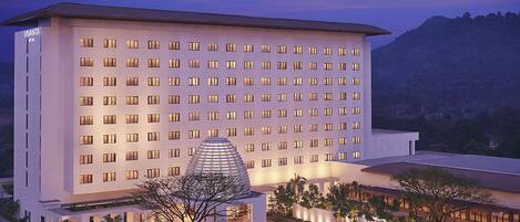 Front of property – evening/night