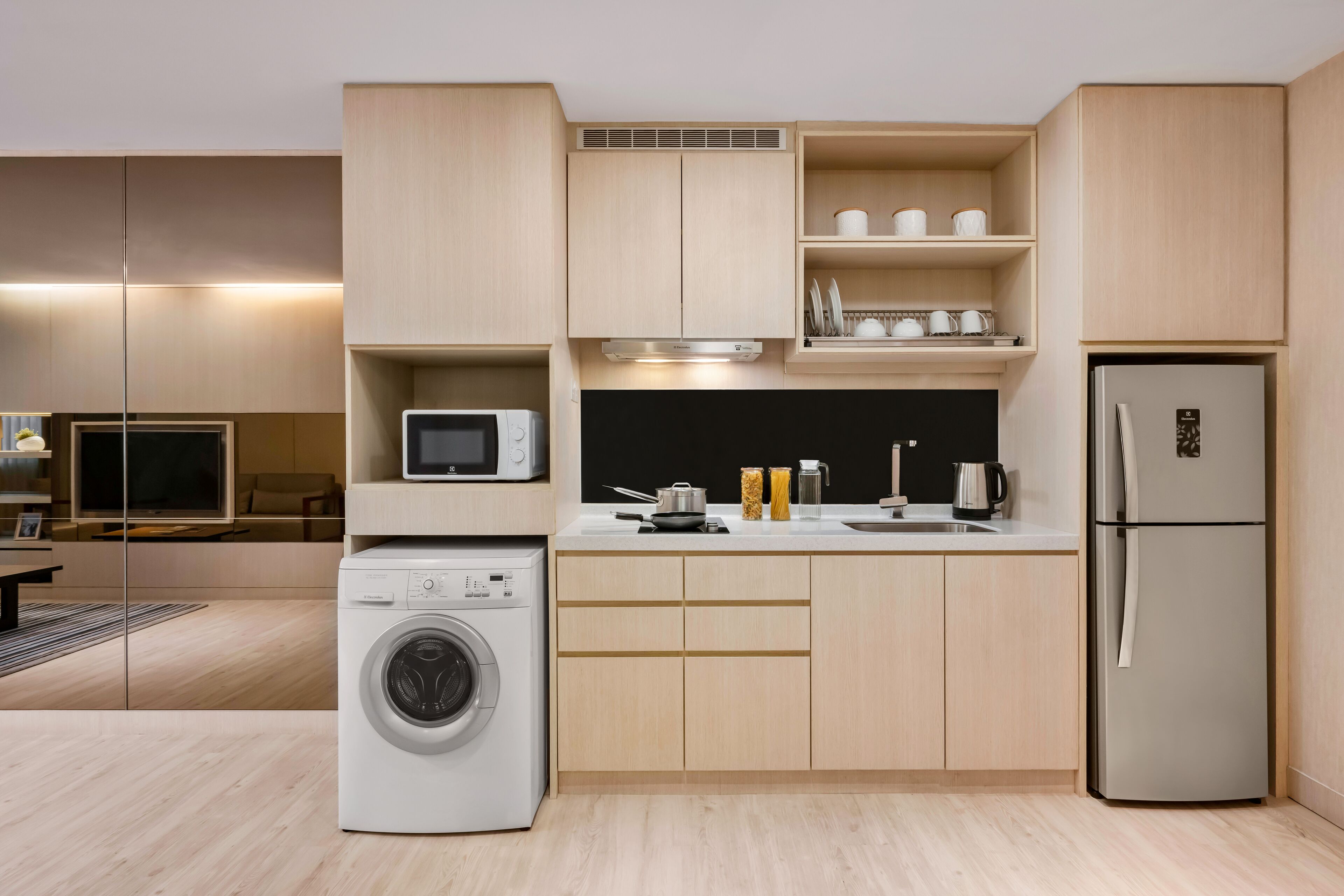 two bedrooms junior suite | private kitchenette | coffee/tea maker