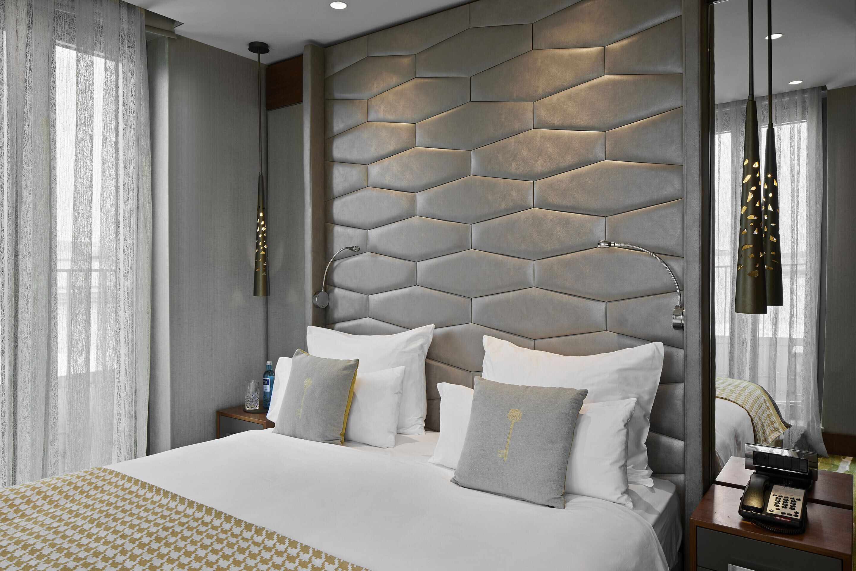 Premium bedding, minibar, in-room safe, desk