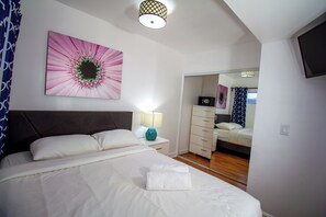 Apartamento, 1 quarto | Roupas de cama de algodão egípcio, roupas de cama premium