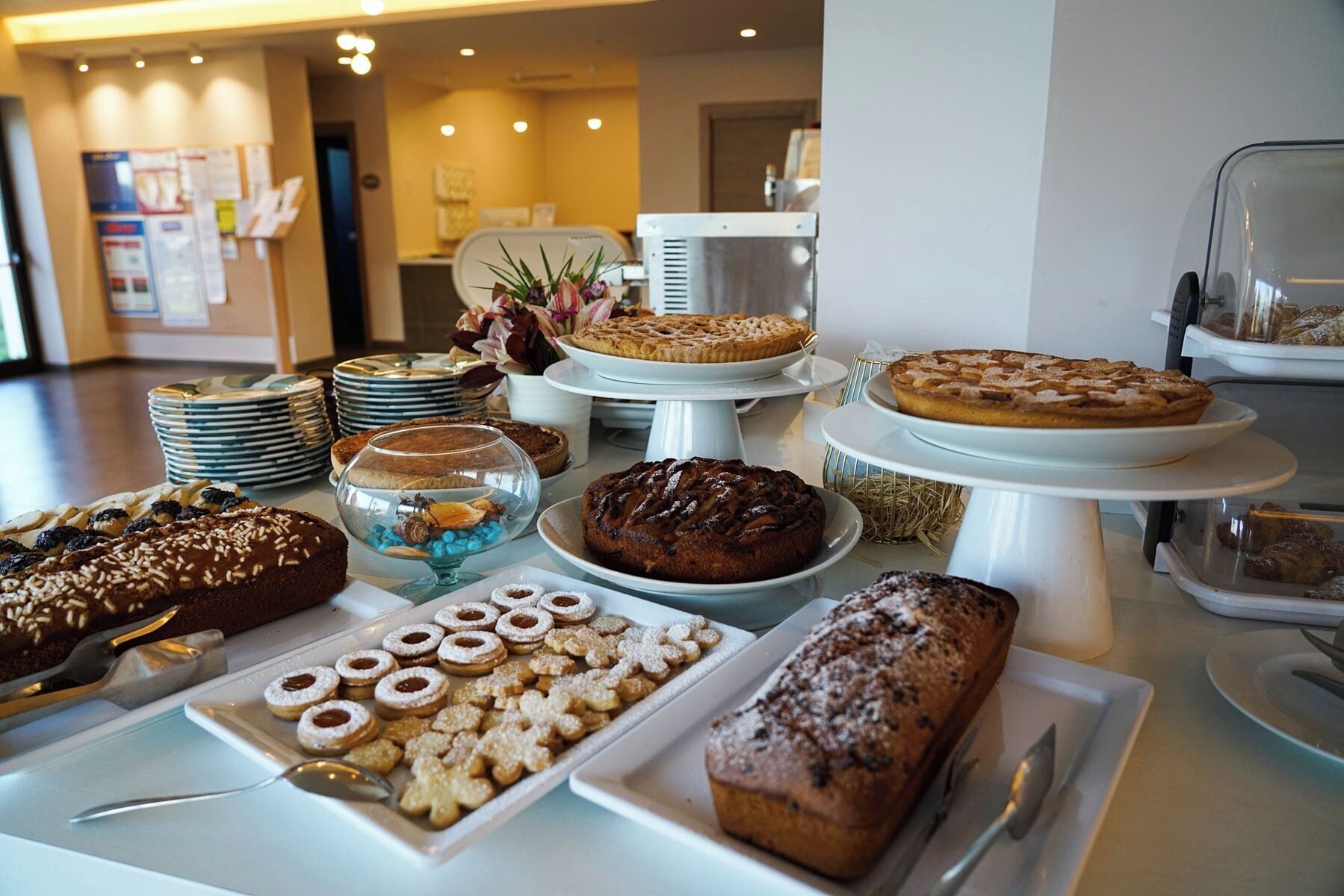 Tägliches Frühstücksbuffet (8 EUR pro Person)