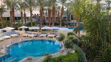 Indoor pool, outdoor pool