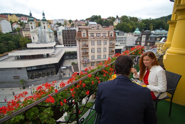 Balcony - Romance Puskin Hotel (Karlovy Vary)