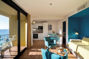 Apartment 2-4 persons, Sea View Balcony, Upper Floor | Terrace/patio