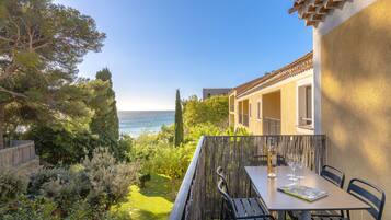 Appartement 4-6 personnes étage balcon vue mer | Vue depuis le balcon