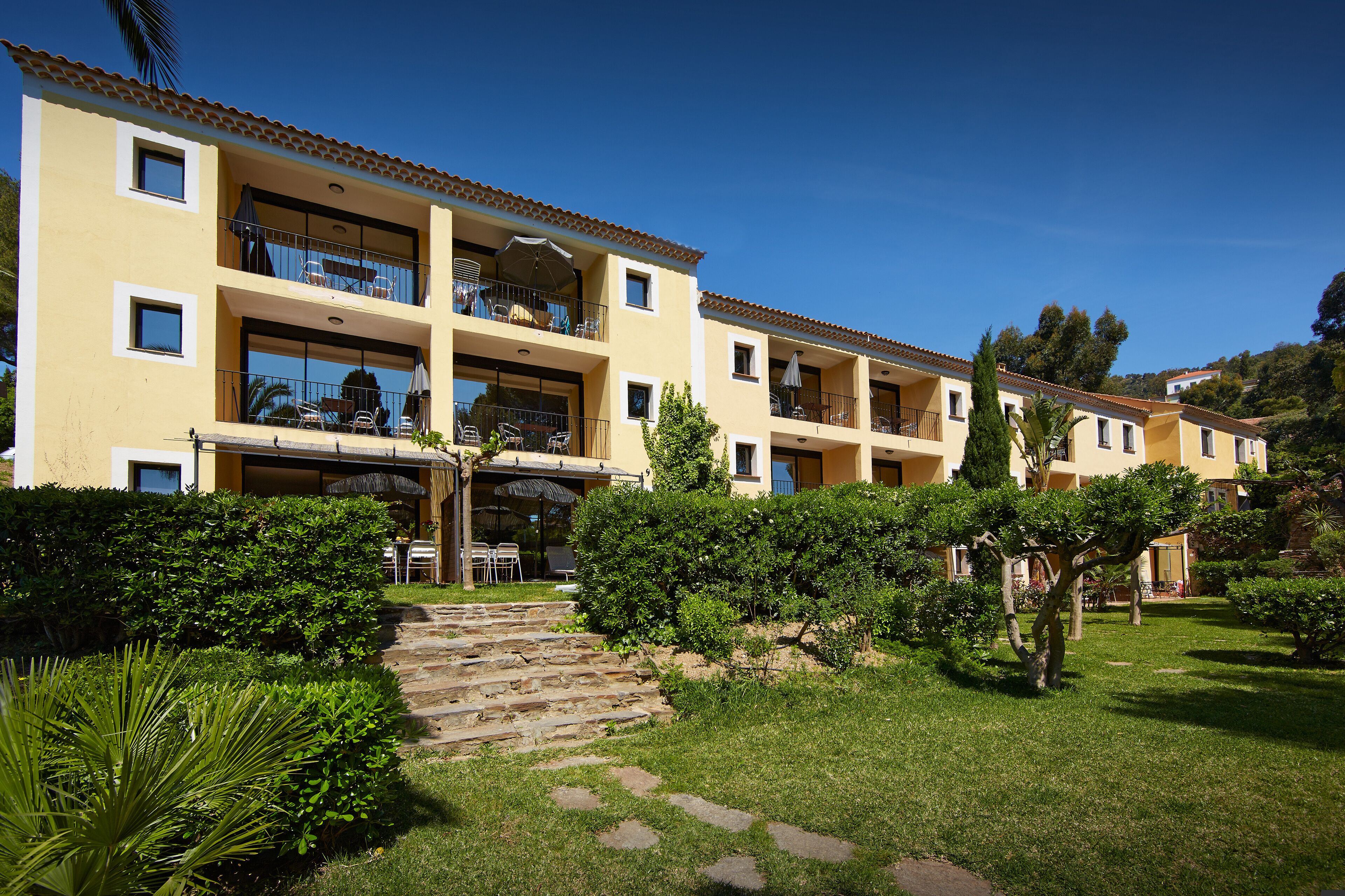 Façade de l’hébergement