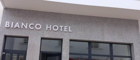 Majoituspaikan julkisivu