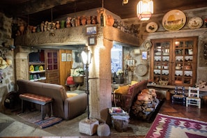 Sala de estar en el lobby