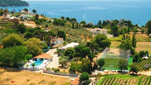 Aerial view - Koukias Village (Skiathos)
