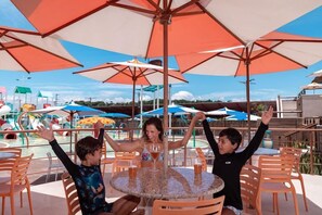 Outdoor dining - Brisa da Praia Hotel (Porto Seguro)