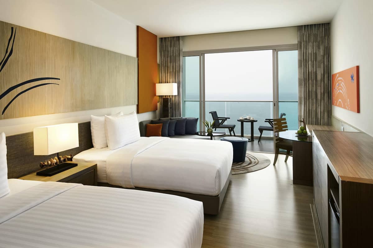 Sábanas de algodón egipcio, ropa de cama de alta calidad y minibar