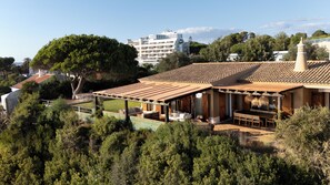 Villa exclusiva, 3 habitaciones, vista al mar | Terraza o patio