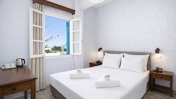 Classic-Doppel- oder -Zweibettzimmer, Gartenblick | Kostenloses WLAN