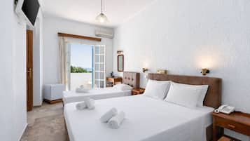 Classic-Dreibettzimmer, Gartenblick | Kostenloses WLAN