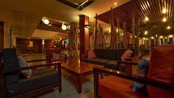 Sala de estar en el lobby