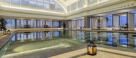 Indoor pool, outdoor pool