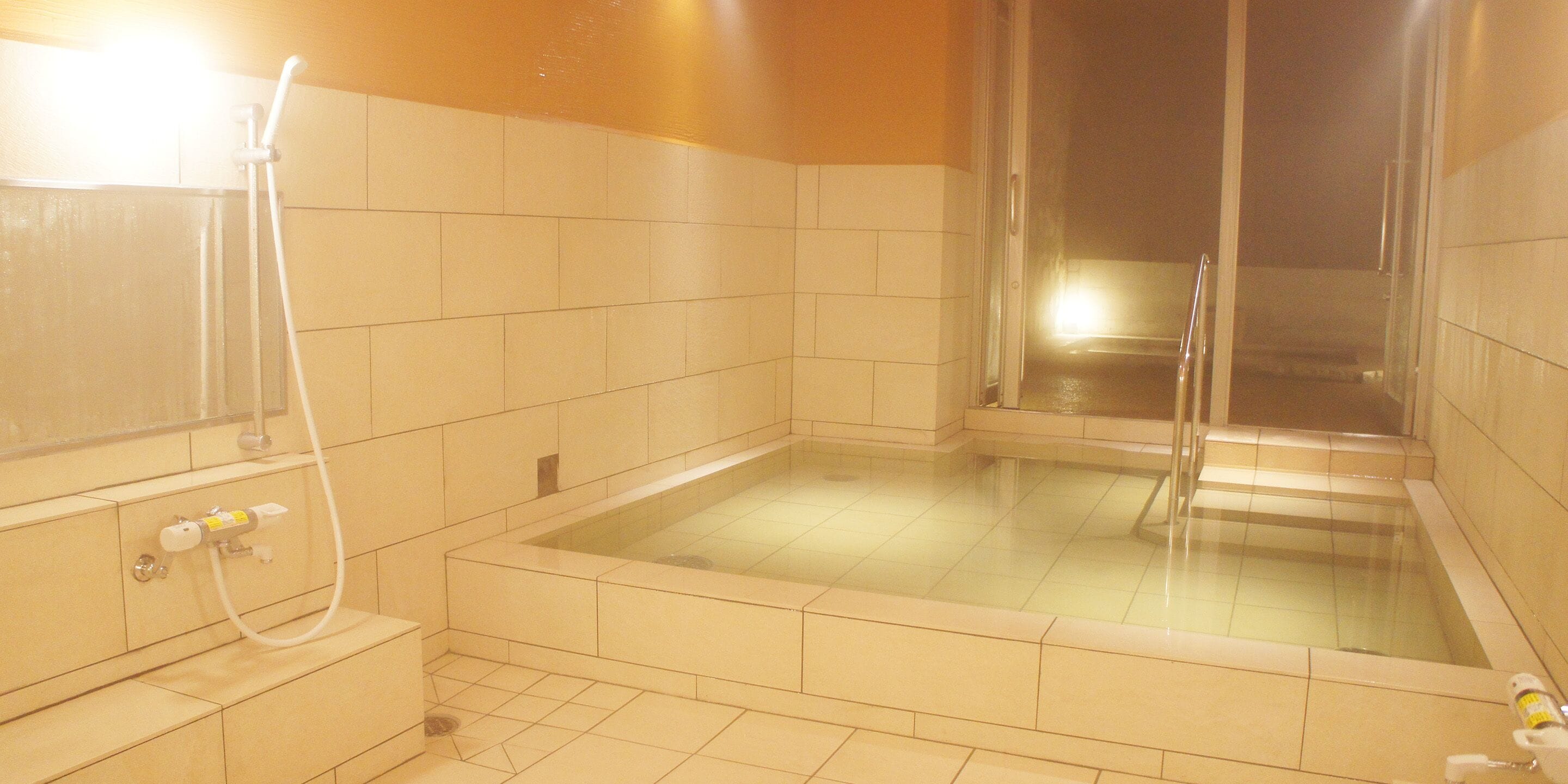 free toiletries, slippers, towels