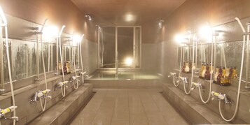 Free toiletries, slippers, towels