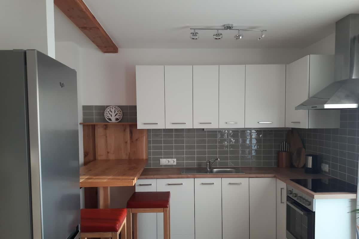 Apartment, 2 Bedrooms, Terrace (Spumbach) | Private kitchenette | Coffee/tea maker, fridge, stovetop, electric kettle