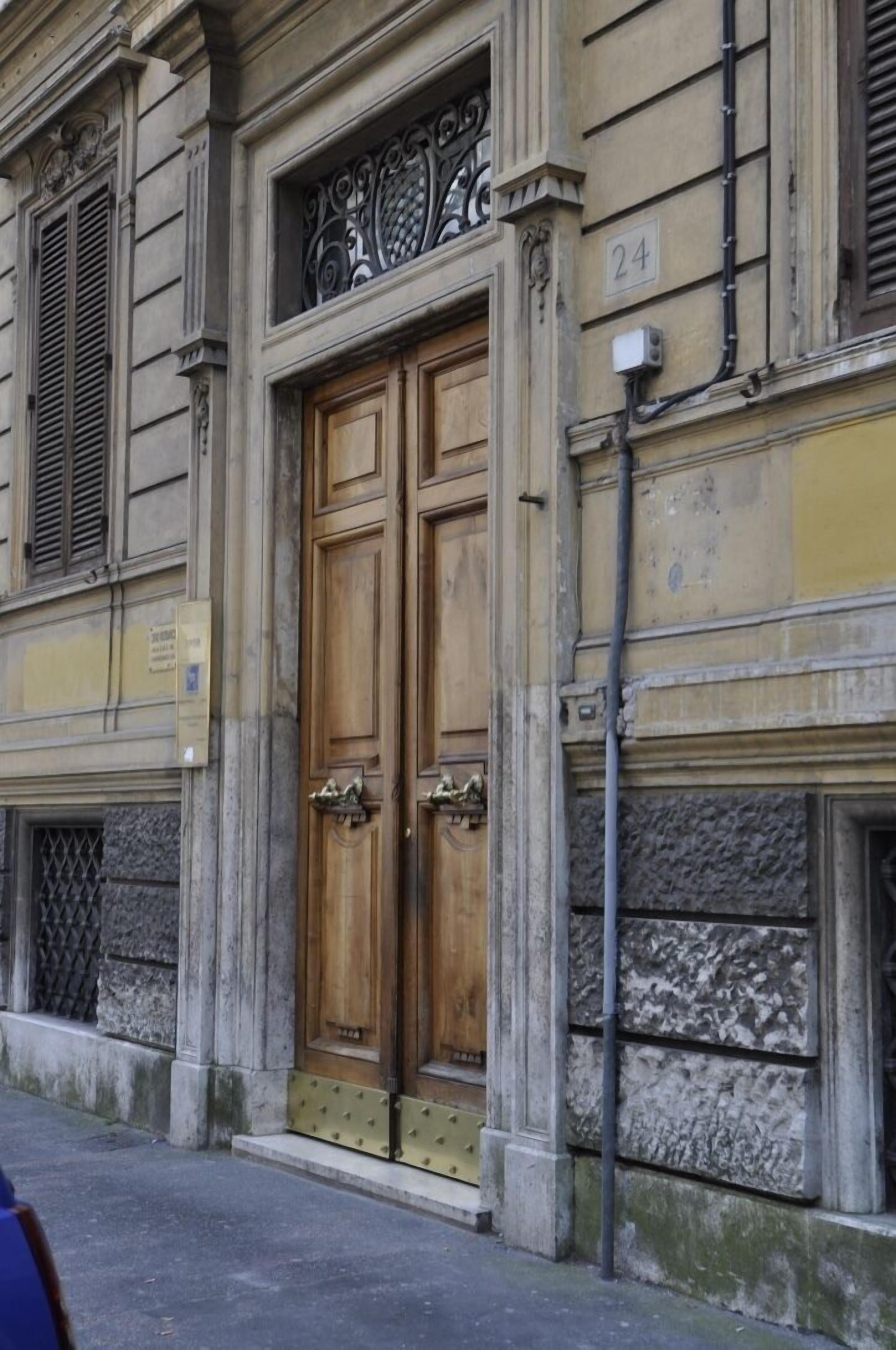 Entrada al alojamiento