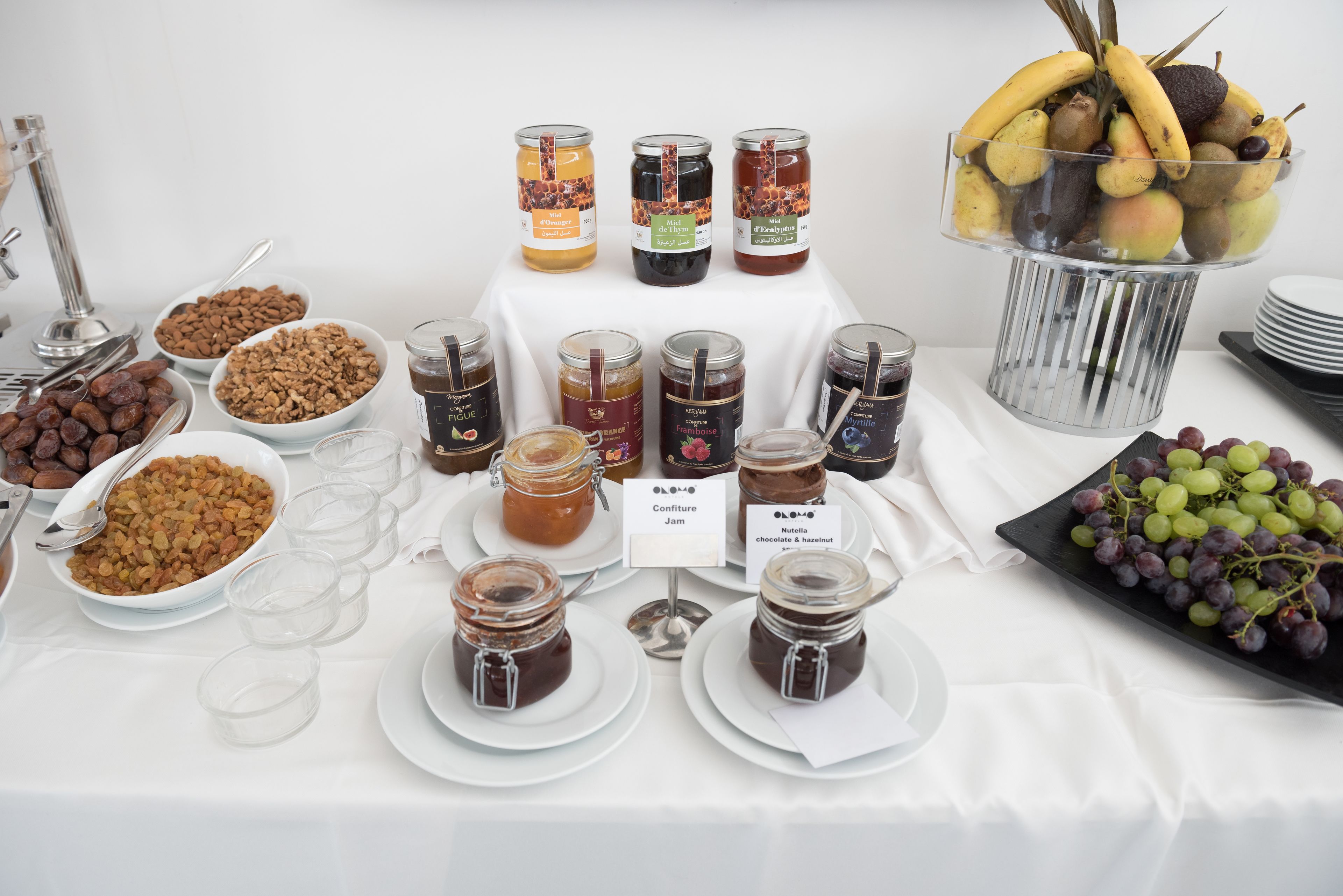 Desayuno buffet diario (MAD 120.00 por persona)