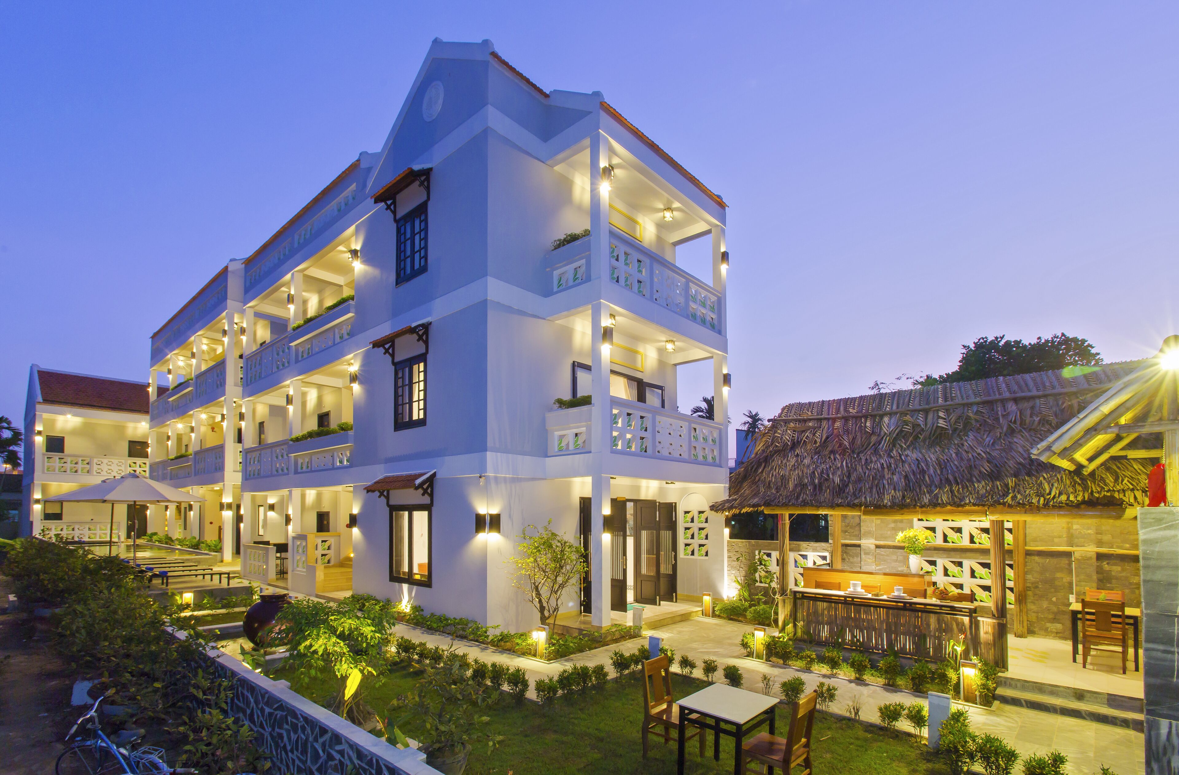 Frokost, lunsj og middag serveres, vietnamesiske retter 