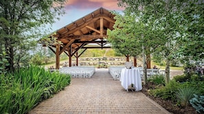 Área para banquetes al aire libre