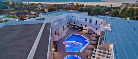 Uitzicht vanuit accommodatie