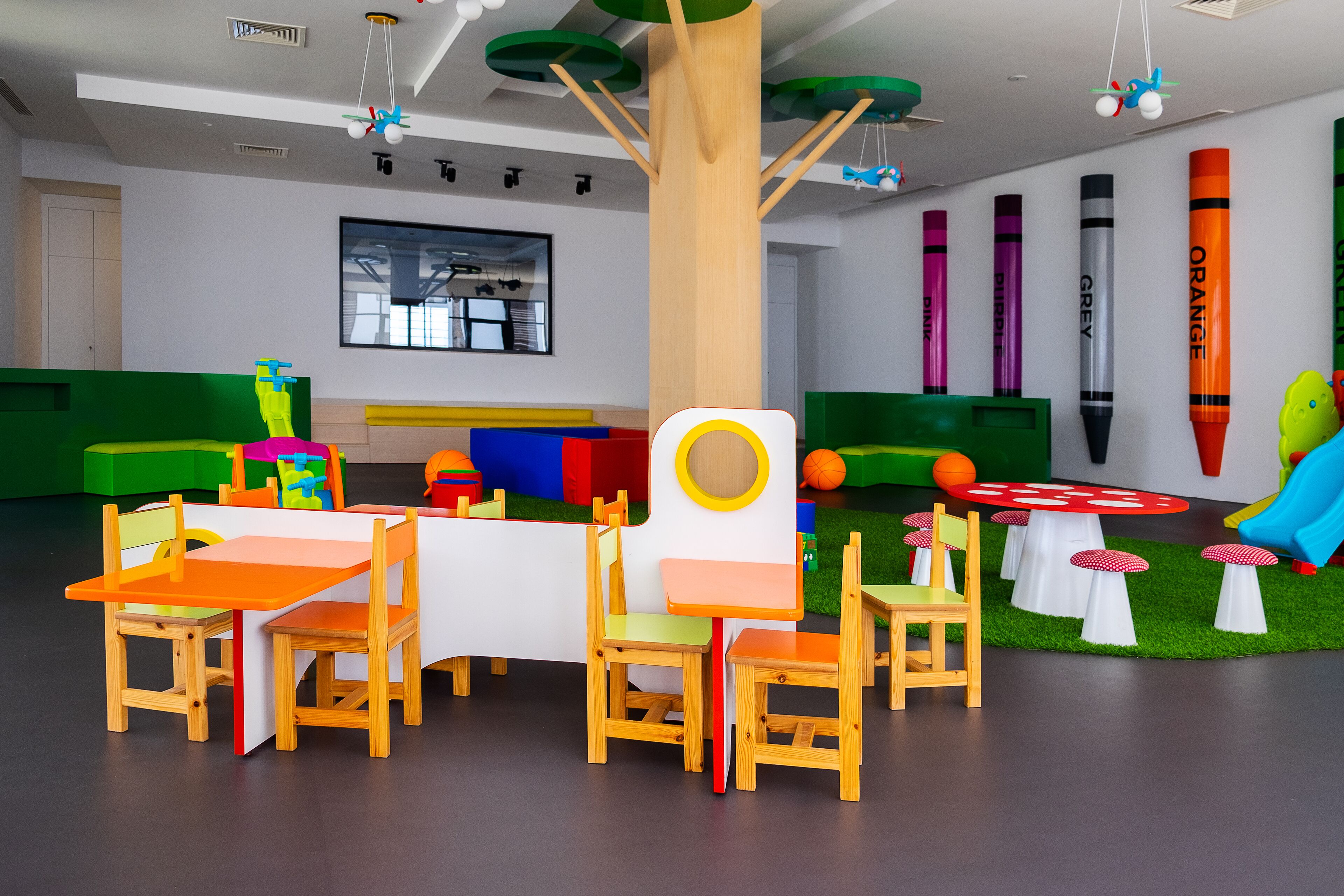 children’s area