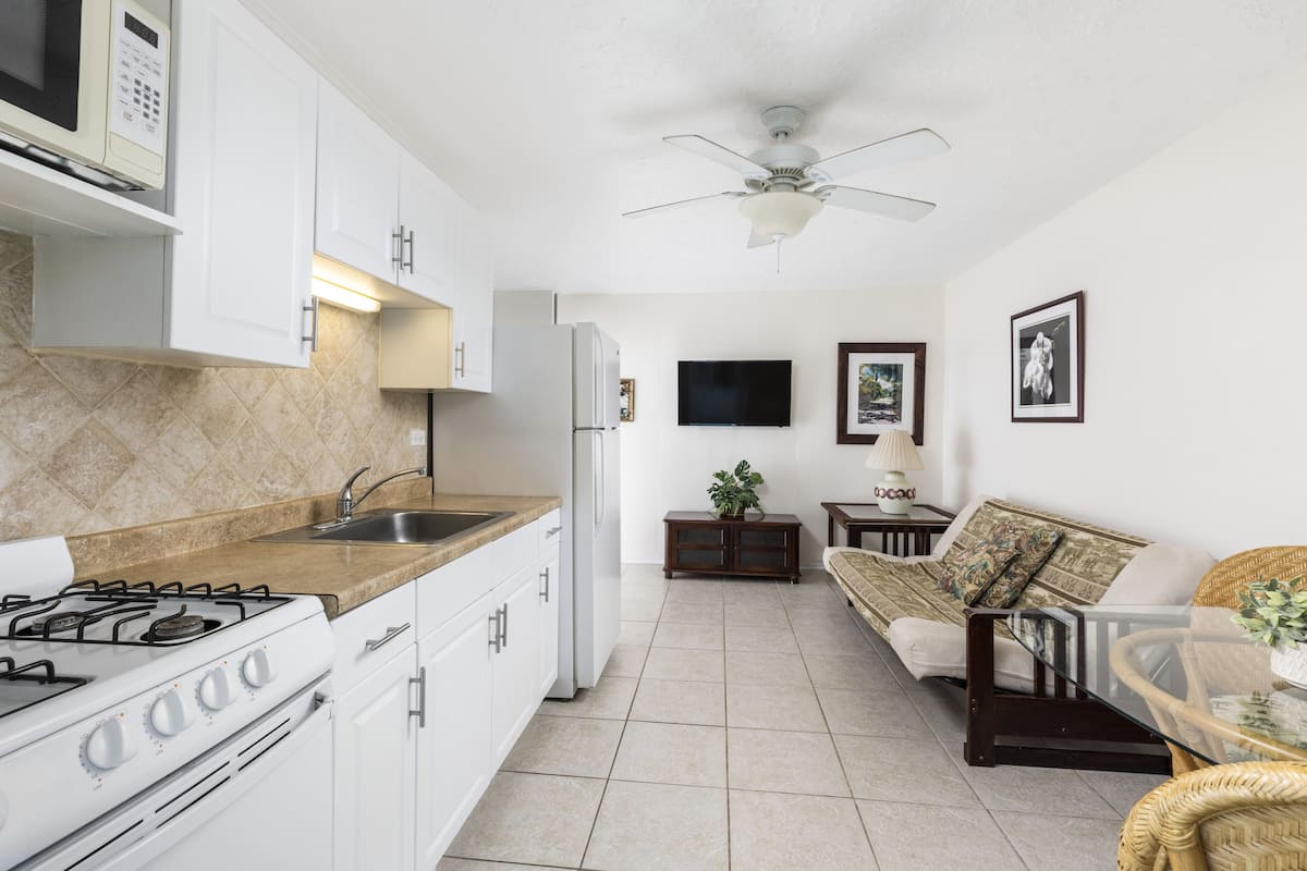 Superior Two Bedroom Suite | Living area | 40-inch flat-screen TV with cable channels, TV
