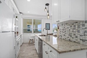 Premier Apartment, 2 Bedrooms, Beach View, Oceanfront | Premium bedding, individually decorated, individually furnished, desk - The Ambassador Hotel (Palm Beach)