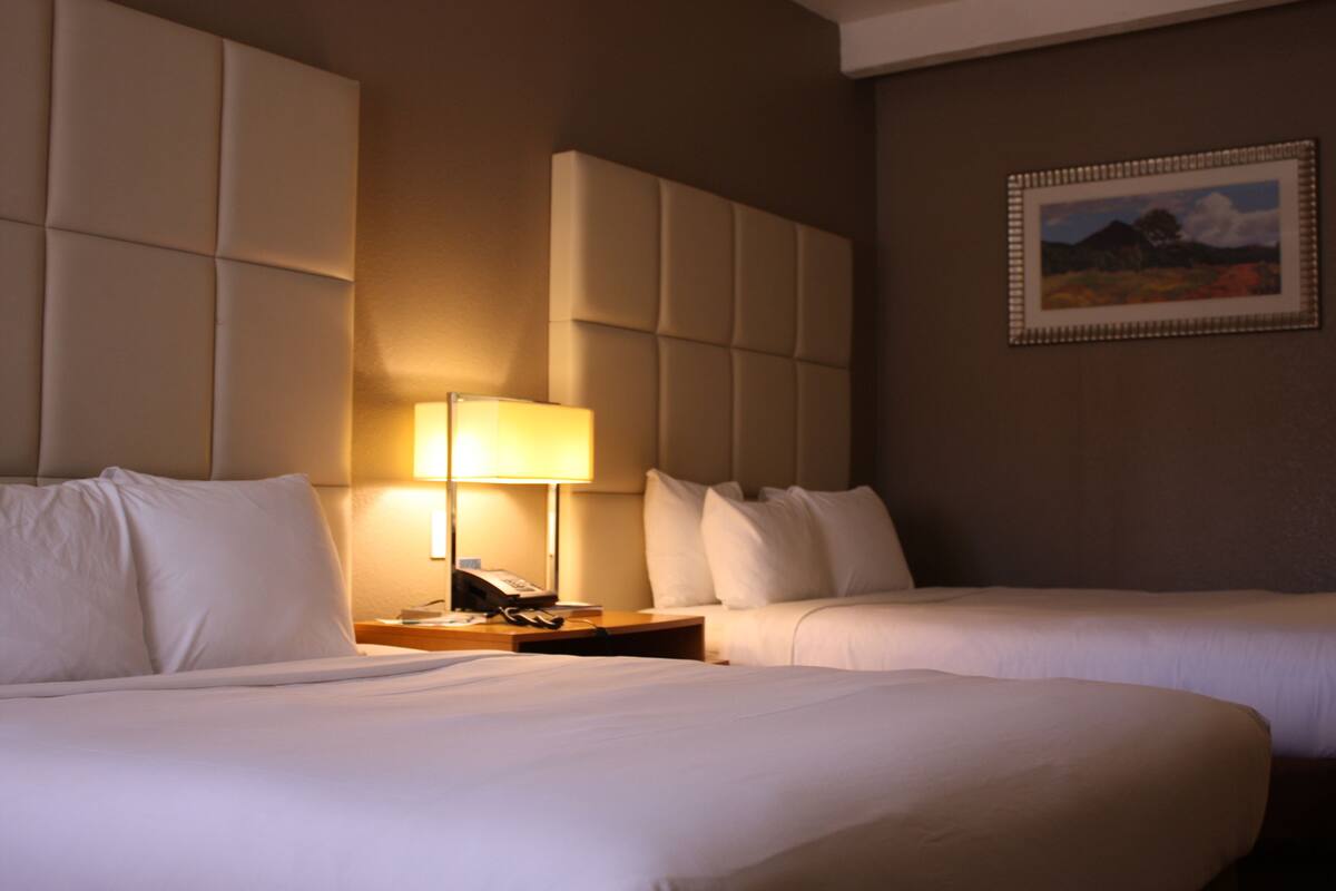 down duvets, desk, blackout curtains, free wifi